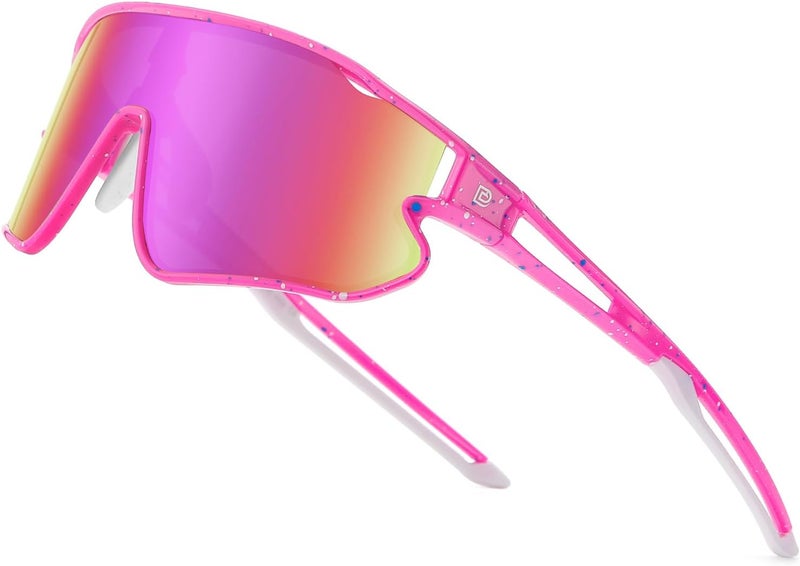 Duco Kids Sunglasses Youth Baseball Sun Glasses Lightweight TR90 Frame UV400 Sports Cycling Shades for Boys Girls DK268 - Image 1